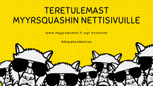 Read more about the article MyyrSquashin Nettisivut Up And Running