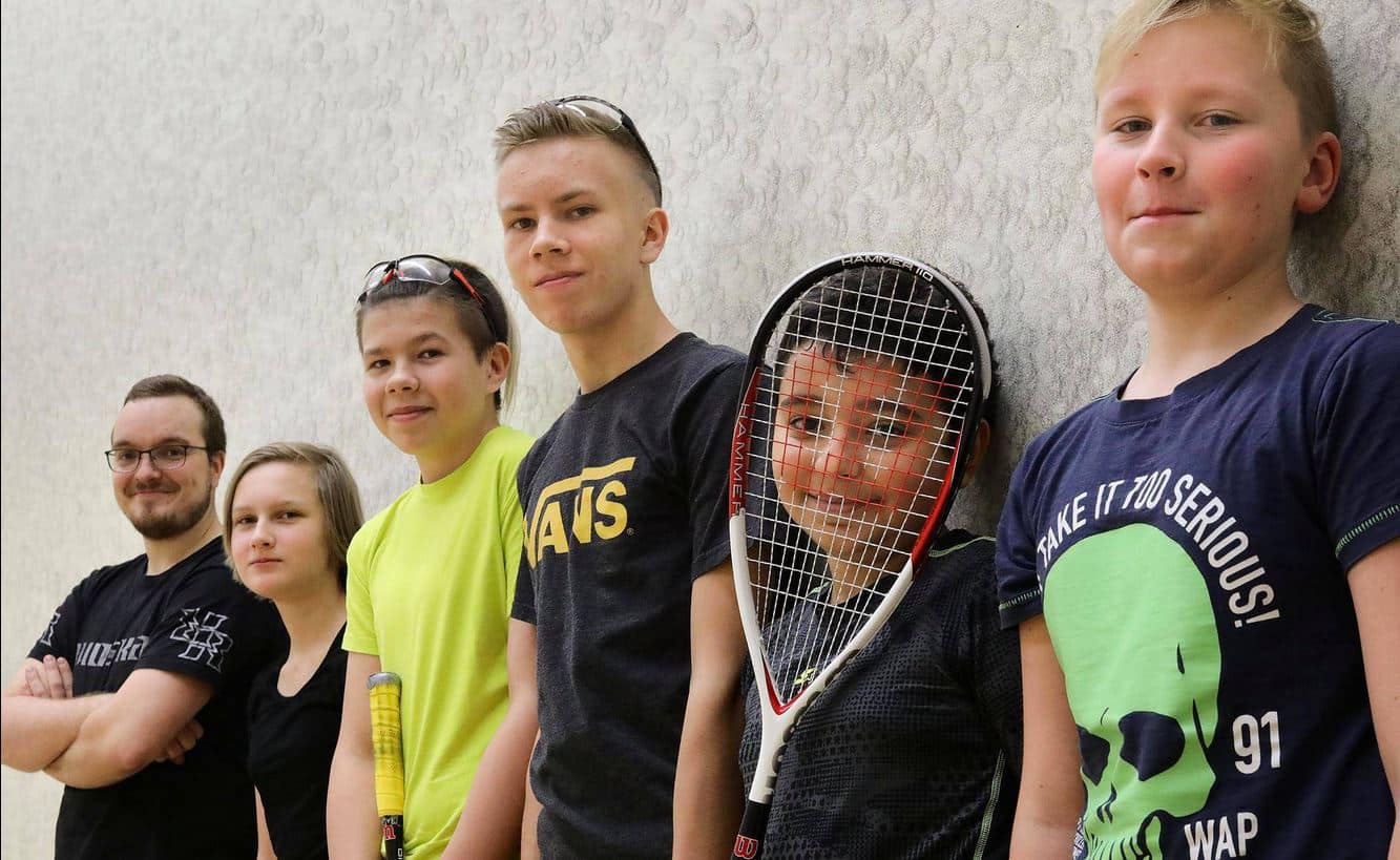 Read more about the article Junioreille Squashalkeita Vantaalla