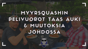 Read more about the article Kentät aukeavat taas & muutoksia johdossa