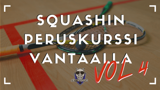 Read more about the article Squashin alkeiskurssi aikuisille